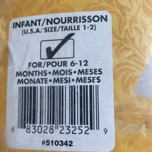 Rubie’s Opus Collection Duckling costume infant 6-12 mos. - Picture 8 of 8